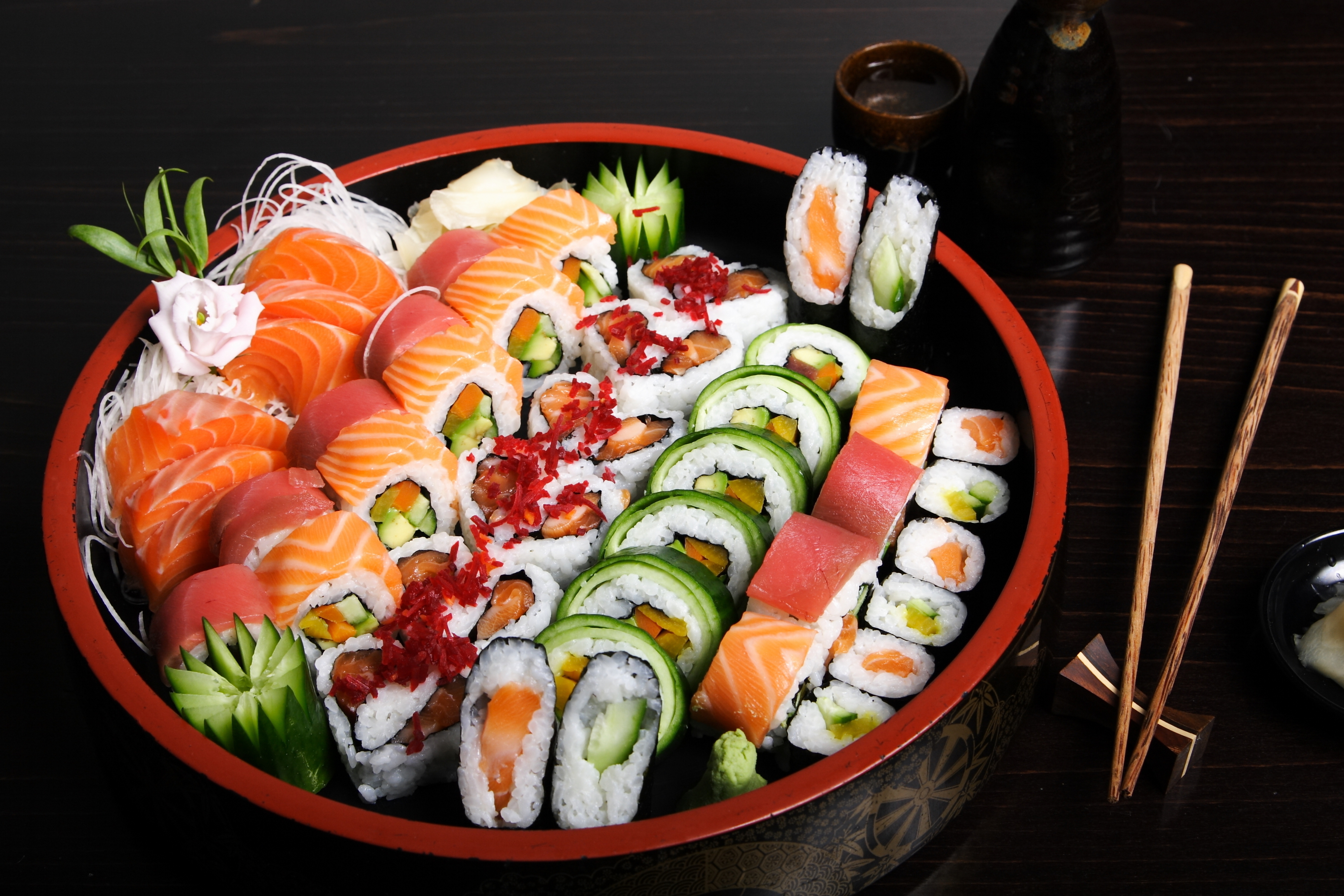Sushi platter